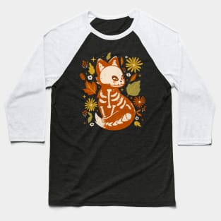 Fox Skeleton Baseball T-Shirt